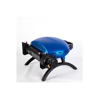 КОМПЛЕКТ Портативный переносной газовый гриль O-GRILL 500, синий + шланг в подарок! - 4 - Robinzon.ua