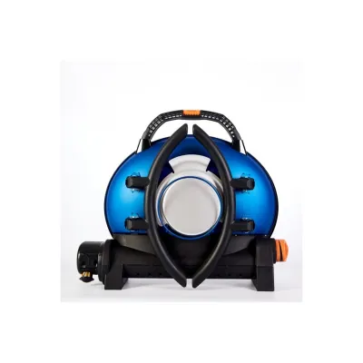 КОМПЛЕКТ Портативный переносной газовый гриль O-GRILL 500, синий + шланг в подарок! - 6 - Robinzon.ua