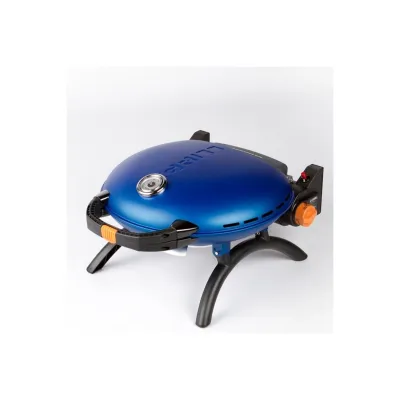КОМПЛЕКТ Портативный переносной газовый гриль O-GRILL 600T, синий + шланг в подарок! - 4 - Robinzon.ua