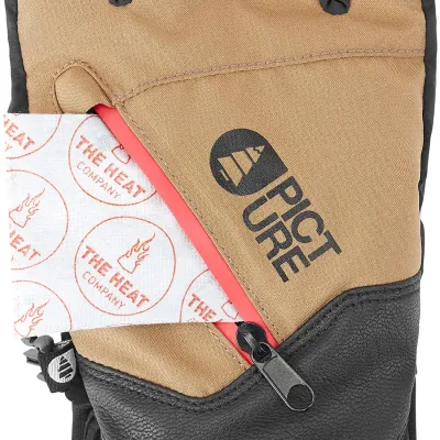 Picture Organic рукавички Kakisa W dark stone 9 - 2 - Robinzon.ua