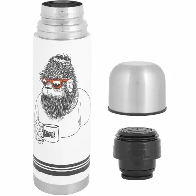 Picture Organic термос Campei 0.5 L white gorille - 2 Picture Organic термос Campei 0.5 L white gorille - 2 - Robinzon.ua
