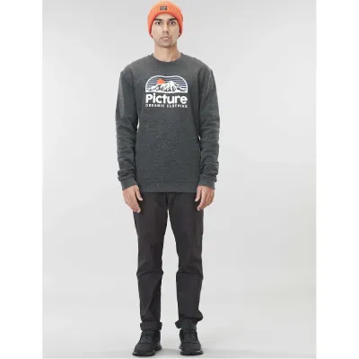 Picture Organic свитшот Authentic dark grey melange XXL - 2 - Robinzon.ua