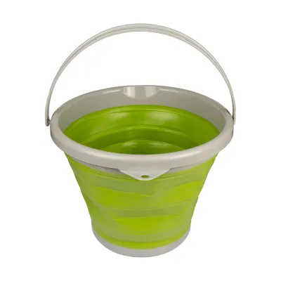 Ведро складное силиконовое Tramp 10L olive TRC-091-olive - 1 - Robinzon.ua