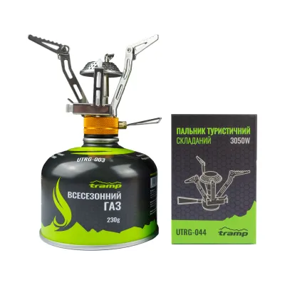 Комплект Пальник UTRG-044 + Картридж 230гр UTRG-003 - 1 - Robinzon.ua