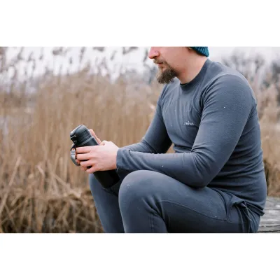 Термобілизна чоловіча Tribe Microfleece (футболка+штани) T-KA-0015-grey, T-KA-0015-grey-S - 1 - Robinzon.ua