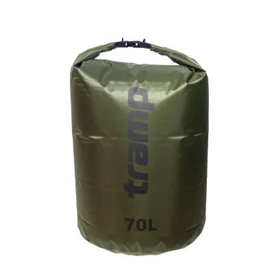 Гермомешок Tramp PVC Diamond Rip-Stop оливковый 70л - 3 - Robinzon.ua