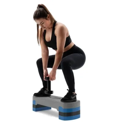 Степ платформа Hop-Sport PP020 сіро-синій - 1 Степ платформа Hop-Sport PP020 сіро-синій - 1 - Robinzon.ua