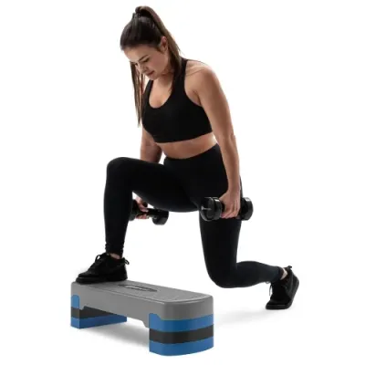 Степ платформа Hop-Sport PP020 сіро-синій - 3 Степ платформа Hop-Sport PP020 сіро-синій - 3 - Robinzon.ua