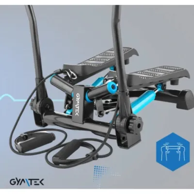 Степпер с рукоятками и экспандерами Gymtek XST700 синий - 6 - Robinzon.ua