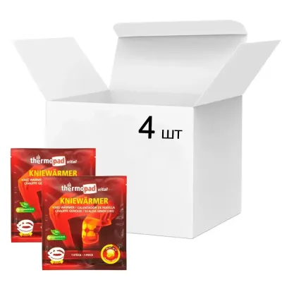 Хімічна грілка для колін Thermopad Knee Warmer, 4 шт (TPD 78604) - 1 - Robinzon.ua