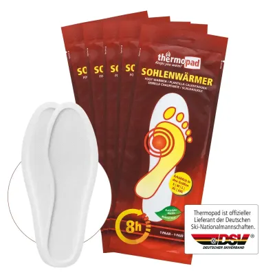 Хімічна грілка-устілка Thermopad Foot Warmer New, M, 10 пар (TPD 78192) - 2 - Robinzon.ua