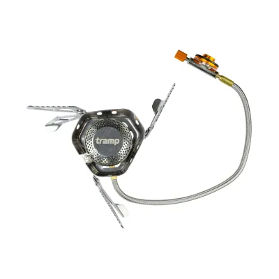 Пальник газовий зі шлангом, п'єзопідпалом та вітрозахистом Tramp UTRG-046 - 1 - Robinzon.ua