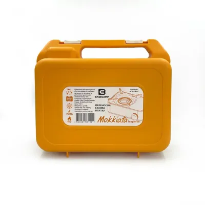 Портативна газова плитка Base Camp Camping Stove Mokkiata, Orange (BCP 51520) - 2 - Robinzon.ua