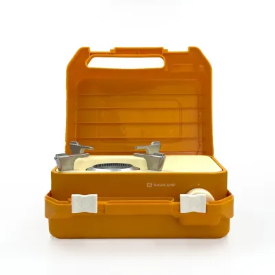 Портативна газова плитка Base Camp Camping Stove Mokkiata, Orange (BCP 51520) - 4 - Robinzon.ua