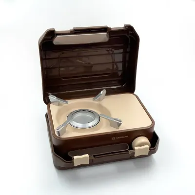 Портативна газова плитка Base Camp Camping Stove Mokkiata, Brown (BCP 51519) - 4 - Robinzon.ua