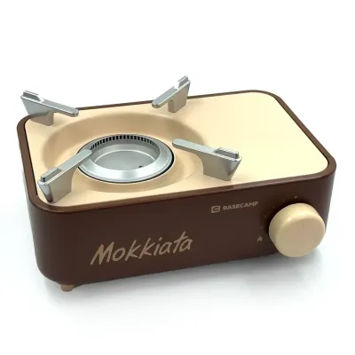 Портативна газова плитка Base Camp Camping Stove Mokkiata, Brown (BCP 51519) - 5 - Robinzon.ua