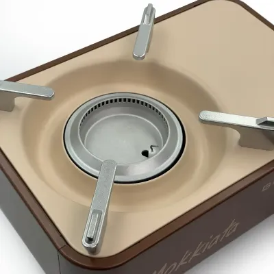 Портативна газова плитка Base Camp Camping Stove Mokkiata, Brown (BCP 51519) - 7 - Robinzon.ua