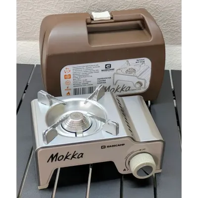 Портативна газова плитка Base Camp Camping Stove Mokka, Camel Grey (BCP 51418) - 2 Портативна газова плитка Base Camp Camping Stove Mokka, Camel Grey (BCP 51418) - 2 - Robinzon.ua
