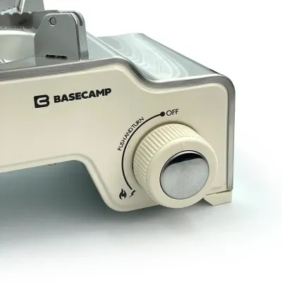 Портативна газова плитка Base Camp Camping Stove Mokka, Bone White (BCP 51417) - 4 - Robinzon.ua
