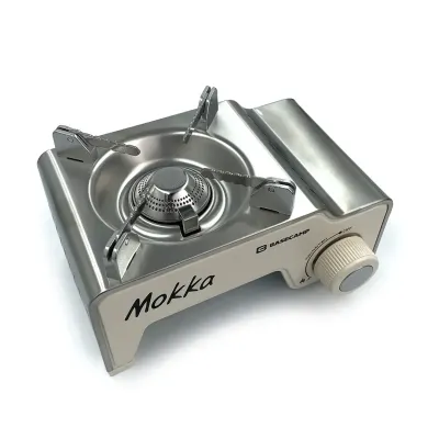 Портативна газова плитка Base Camp Camping Stove Mokka, Bone White (BCP 51417) - 5 - Robinzon.ua