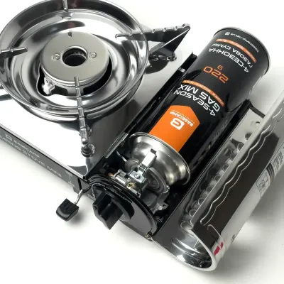 Портативна газова плитка Base Camp Camping Stove Mini (BCP 51200) - 3 - Robinzon.ua