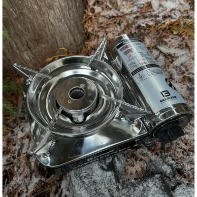 Портативна газова плитка Base Camp Camping Stove Mini (BCP 51200) - 8 - Robinzon.ua