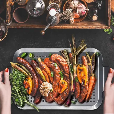 Перфорированный вок-деко 33,1 x 2 x 18,7 см GRILLI 777637. - 3 Перфорированный вок-деко 33,1 x 2 x 18,7 см GRILLI 777637. - 3 - Robinzon.ua