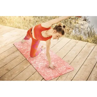 Коврик для йоги Adidas Camo Yoga Matte Коралловый 176 х 61 х 0,5 см (ADYG-10500CF) - 4 - Robinzon.ua