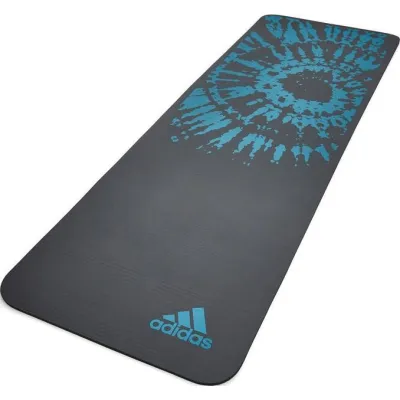 Коврик для йоги Adidas Tie-Dye Yoga Mat Серый 183 х 61 х 1 см (ADYG-10200BL) - 1 - Robinzon.ua