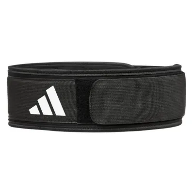 Пояс для важкої атлетики Adidas Essential Weightlifting Belt Чорний S (72,4 - 85 см) (ADGB-12253-NL S) - 1 - Robinzon.ua
