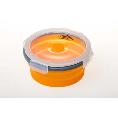 Контейнер складной с крышкой-защелкой Tramp (800ml) orange TRC-087-orange - 4 - Robinzon.ua