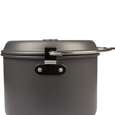 Котел анодированный с крышкой Tramp 5 л UTRC-040 - 3 - Robinzon.ua