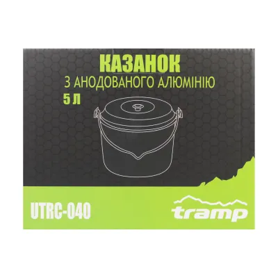 Котел анодированный с крышкой Tramp 5 л UTRC-040 - 5 - Robinzon.ua