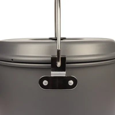 Котел анодированный с крышкой Tramp 7 л UTRC-041 - 2 - Robinzon.ua