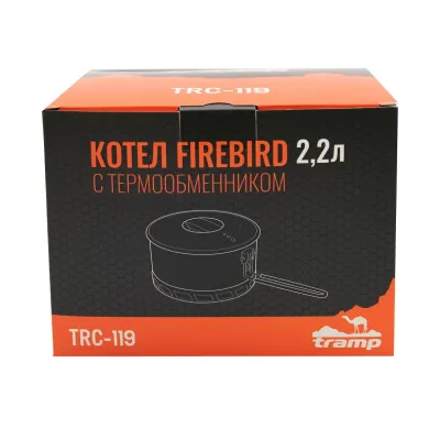 Котелок Tramp из анодированного алюминия с теплообменником 2,2 л TRC-119 - 4 - Robinzon.ua