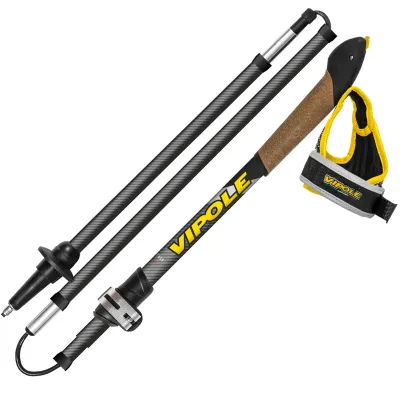 Палиці для скандинавської ходьби Vipole Treveller Carbon 130 DLX (S25 35) - 3 - Robinzon.ua