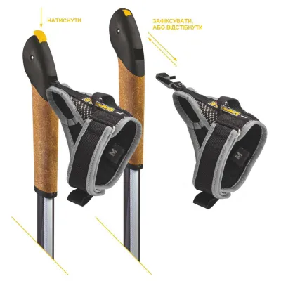 Палки для скандинавской ходьбы Vipole Instructor 105 (S25 23) - 4 - Robinzon.ua