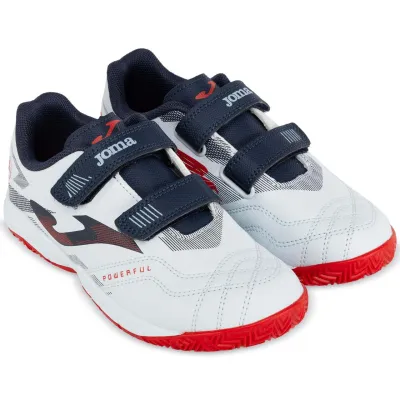 Футзалки дитячі Joma POWERFULL Білий, Темно-синій 28 (POJW2505INV 28) - 2 - Robinzon.ua