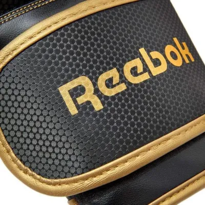 Чоловічі Боксерські рукавиці Reebok Boxing Gloves Чорний, Золотистий 10 унцій (RSCB-11117GB-10) - 5 Чоловічі Боксерські рукавиці Reebok Boxing Gloves Чорний, Золотистий 10 унцій (RSCB-11117GB-10) - 5 - Robinzon.ua