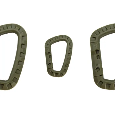 Набір карабінів пластикових Tramp 3 шт green UTRA-304 - 2 Набір карабінів пластикових Tramp 3 шт green UTRA-304 - 2 - Robinzon.ua