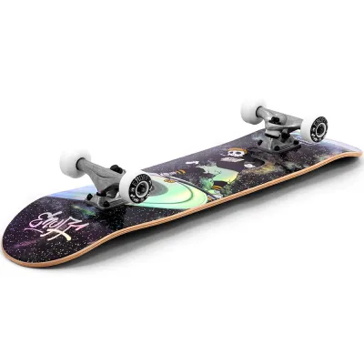 Enuff скейтборд Skully Hologram Mini black - 1 - Robinzon.ua