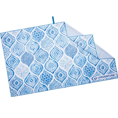 Lifeventure полотенце Soft Fibre Printed Santorini Giant - 1 - Robinzon.ua
