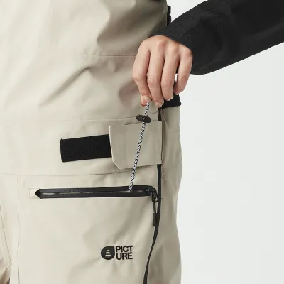 Picture Organic брюки лыжные Orosi Bib W 2026 pure cashmere L - 3 - Robinzon.ua