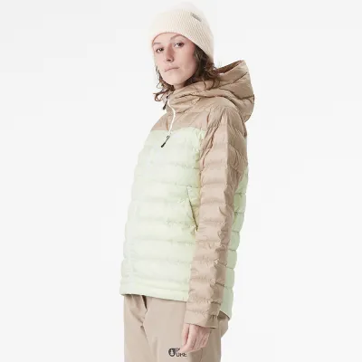 Куртка пухова Mid Puff Down W 2025 лайм кремово-оленевий L. - 2 - Robinzon.ua