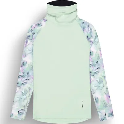 Picture Organic реглан флісовий Pagaya High W розмитий водний принт-илова зелена L. - 2 - Robinzon.ua