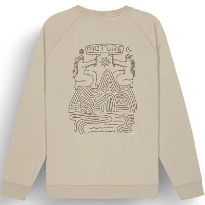 Picture Organic свитшот Terra plaza taupe L - 4 - Robinzon.ua