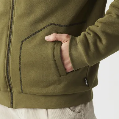 Толстовка Picture Organic Basement Plush Zip тютюнового кольору L. - 3 - Robinzon.ua