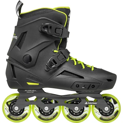 Роликові ковзани Lightning black-lime 250. - 1 Роликові ковзани Lightning black-lime 250. - 1 - Robinzon.ua