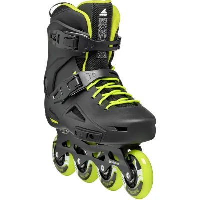 Роликові ковзани Lightning black-lime 250. - 3 Роликові ковзани Lightning black-lime 250. - 3 - Robinzon.ua