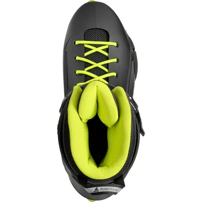 Роликові ковзани Lightning black-lime 250. - 5 Роликові ковзани Lightning black-lime 250. - 5 - Robinzon.ua